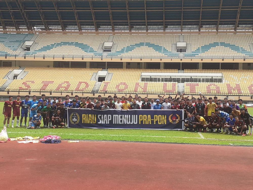 Dipimpin Bima Sakti, PSSI Riau Tetapkan 44 Atlet Sepak Bola untuk Porwil XI