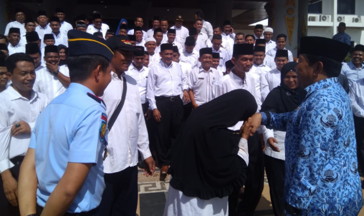 Deklarasi Pilkades Damai di Rohul, Bupati: Semua Harus Taat Aturan
