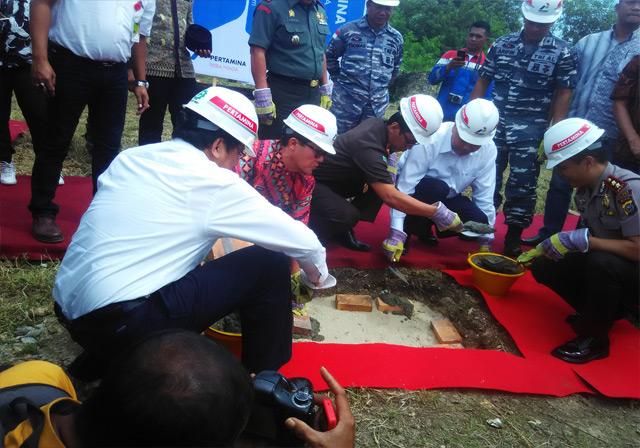 Wako Resmikan Pembangunan Terminal Aspal Curah