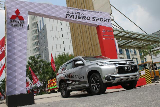 Mitsubishi lakukan Test Drive car Pajero Sport Dakar 4x2 At