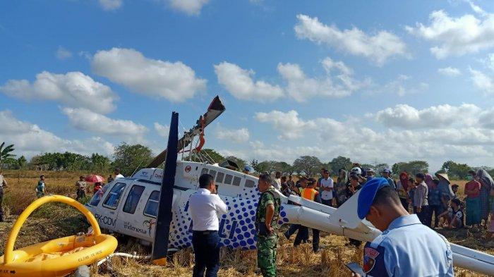 Heli Jatuh di Dekat Bandara, Bawa 3 Orang Warga Negara Asing
