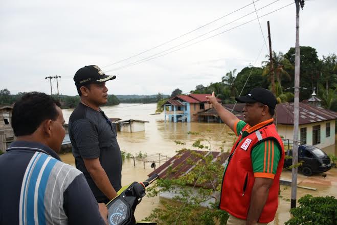 PLTA Koto Panjang Kembali Naikkan Tinggi Bukaan Pintu Pelimpahan, Sejumlah Kawasan Terendam Banjir