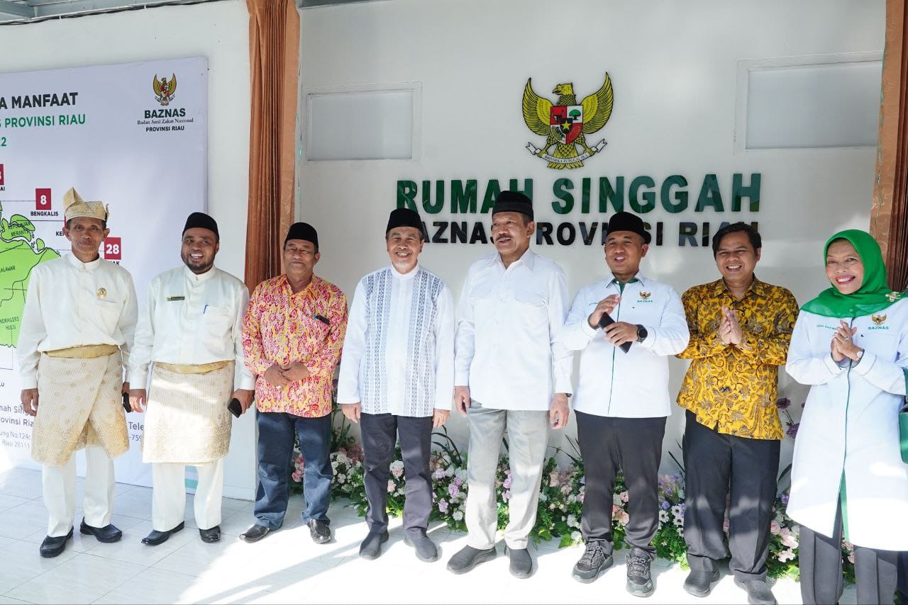 Gubri Syamsuar Resmikan Kantor Baznas Riau, Ini Harapannya