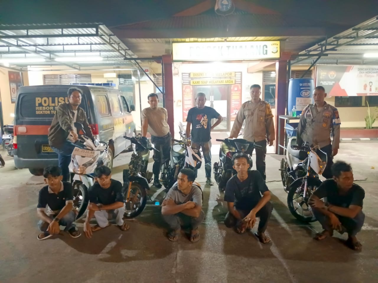 Aksi Balap Liar Meresahkan, Polisi Amankan Lima Sepeda Motor