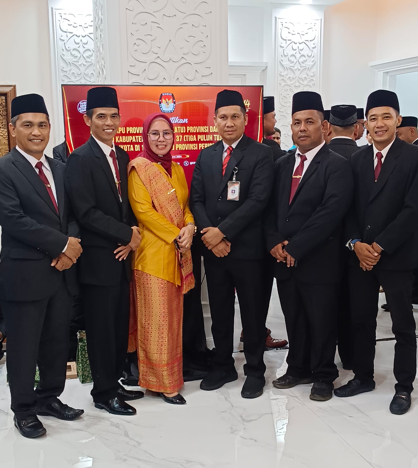 Resmi Dilantik, Berikut Ketua KPU Kabupaten/kota di Riau