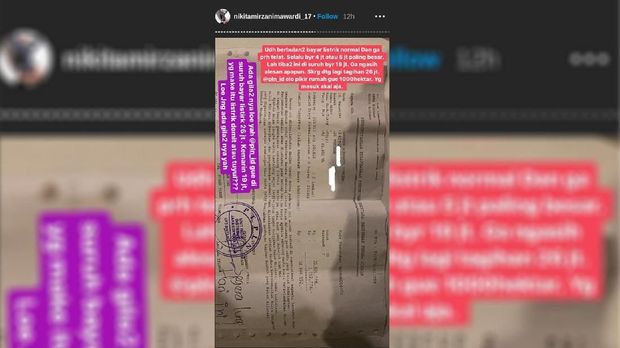 Nikita Mirzani Semprot PLN Karena Tagihan Listriknya Capai Rp26 Juta  