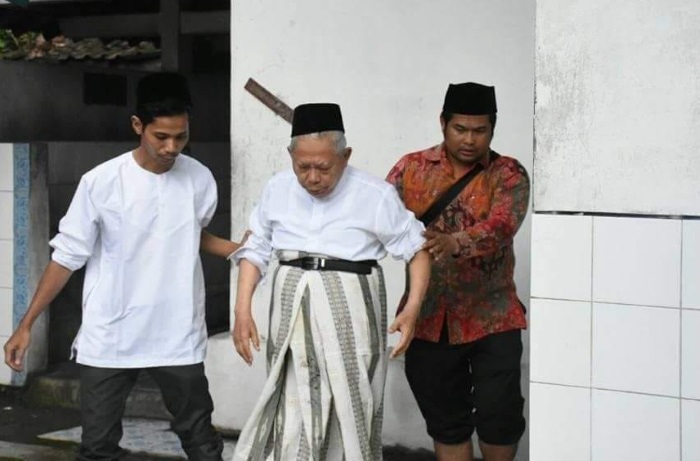 Ma'ruf Amin Respon Soal Dirinya Sudah Tua dan Bau Tanah