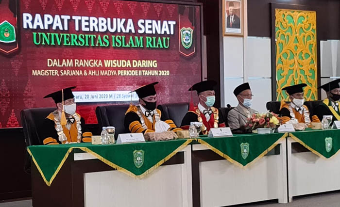 20 Juni, UIR Gelar Wisuda Daring, IPK Tertinggi Diraih Siti Nur Hayati