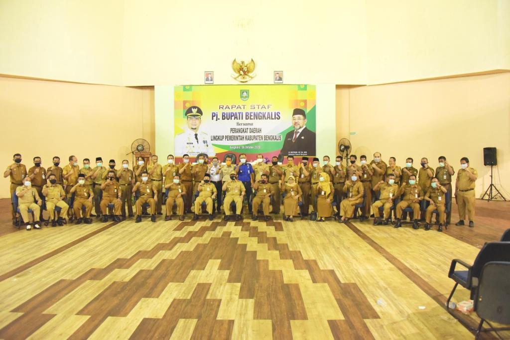 Lama Terbiar, Akhirnya Gedung Daerah Bengkalis Difungsikan