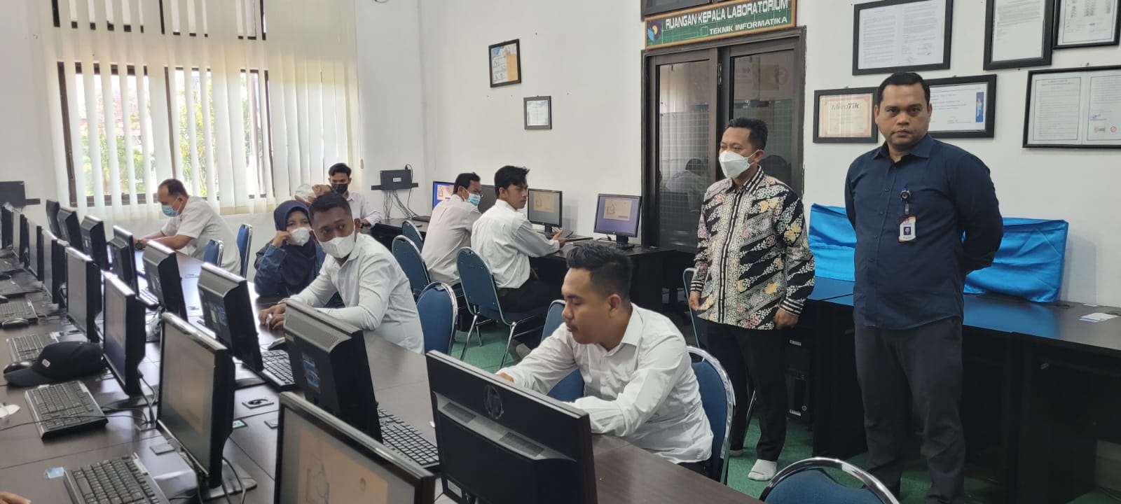 116 Peserta Tak Hadir Ujian CAT PPK Hari Pertama se Riau