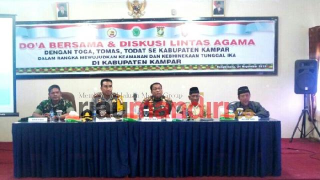 Khawatir dengan Perpecahan, Polres Gelar Diskusi Lintas Agama