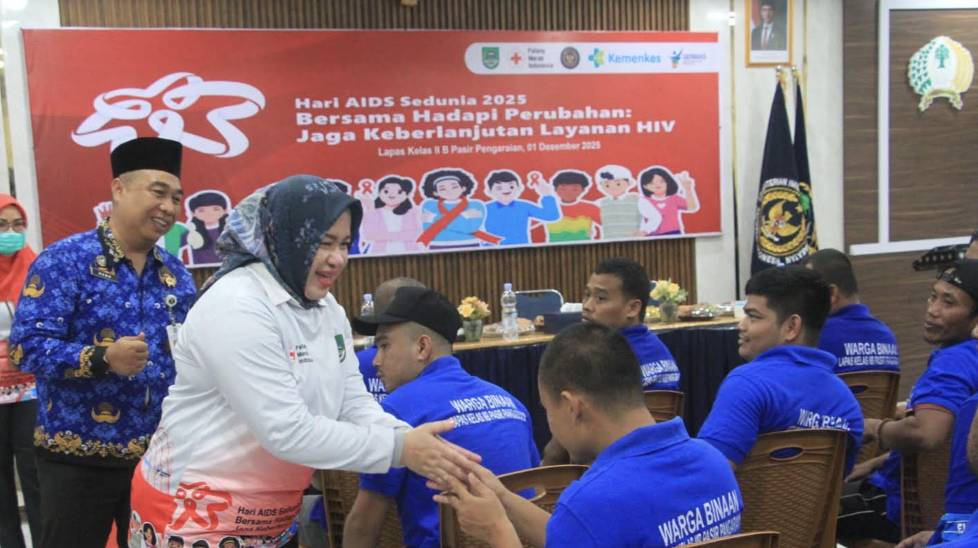 PMI Rohul Lakukan Penyuluhan dan Skrinning HIV/AIDS