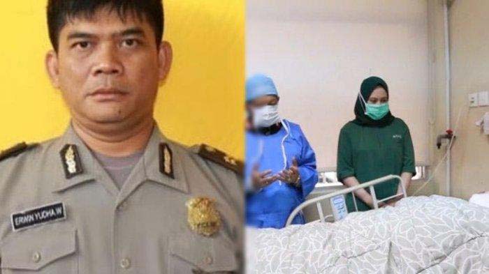 Seorang Polisi Cianjur yang Terbakar Meninggal