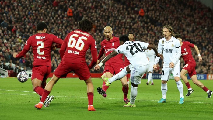 Real Madrid Tetap Tampil Ngotot Saat Jamu Liverpool di Leg 2 UCL 