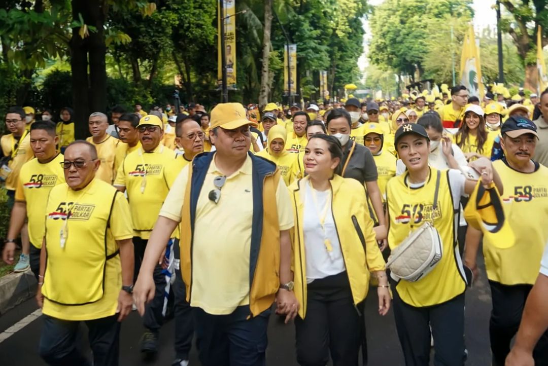 Elektabilitas Mentereng Golkar Modal Penting Pencalonan Airlangga 2024