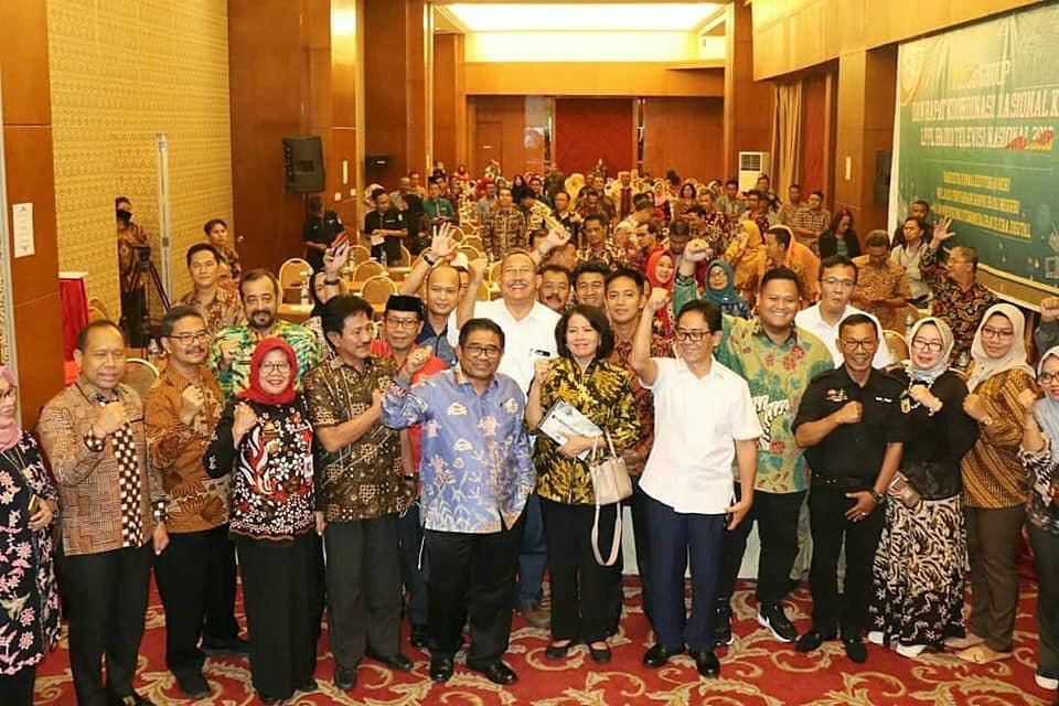 LPPL Radio Swara Lima Luhak Hadiri Rakornas ke-2 LPPL Radio dan Televisi Nasional 