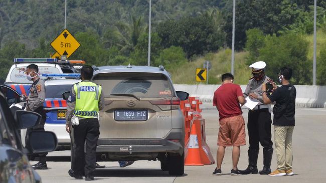 4.025 Kendaraan Diputarbalikan ke Jakarta Saat Malam Takbiran