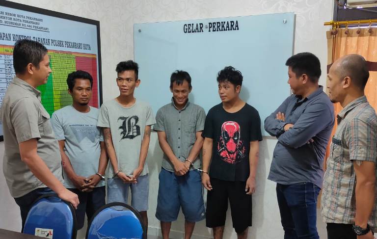 Bobol Konter Hp di Pekanbaru, Dua Pelaku Napi Asimilasi Covid-19