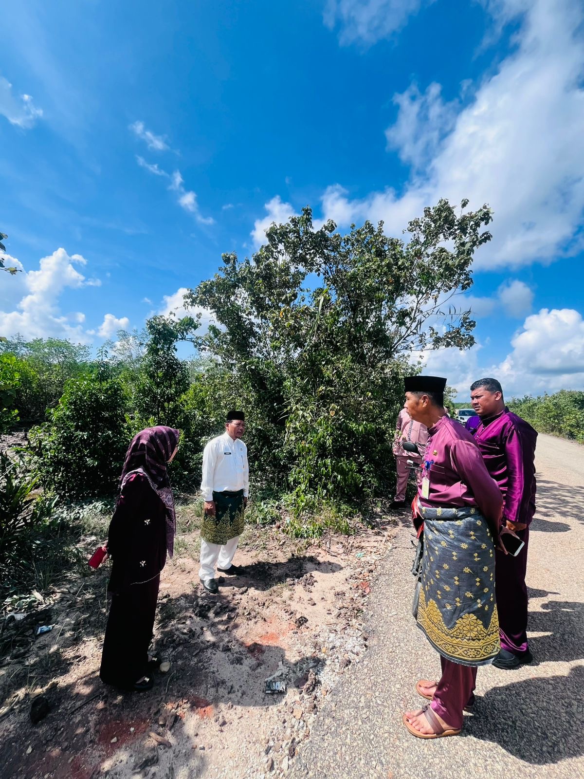 Pemkab Larang Aktivitas Galian di Jalan Lingkar Dorak Selatpanjang