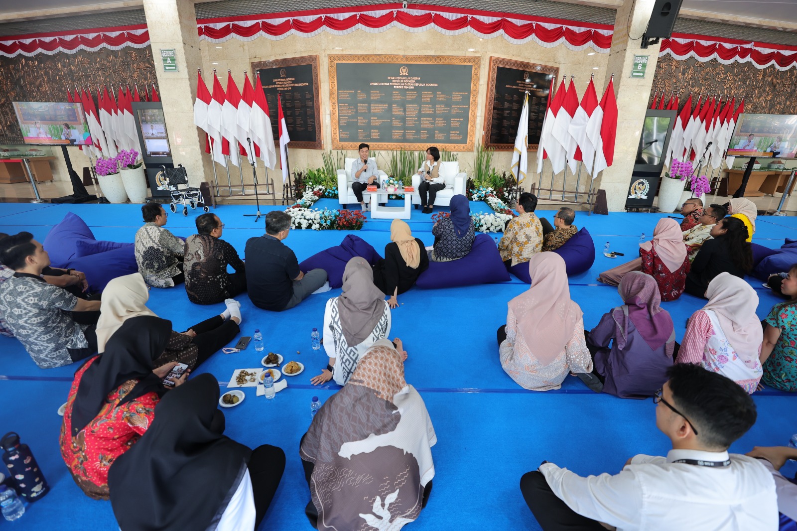 Pegawai Setjen DPD RI Belajar Semangat dari Pejuang Kelompok Rentan