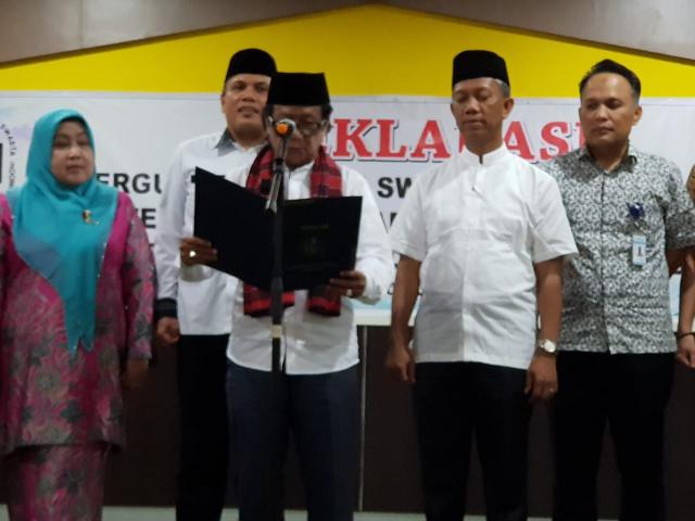 Rektor Unilak Bersama Pimpinan PTS se-Riau Deklarasikan Lawan Radikalisme dan Terorisme