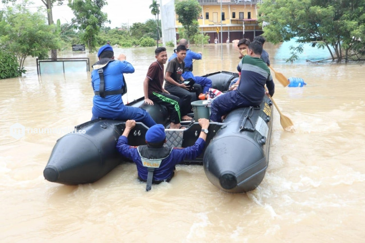 Tiga Daerah di Riau Dilanda Banjir