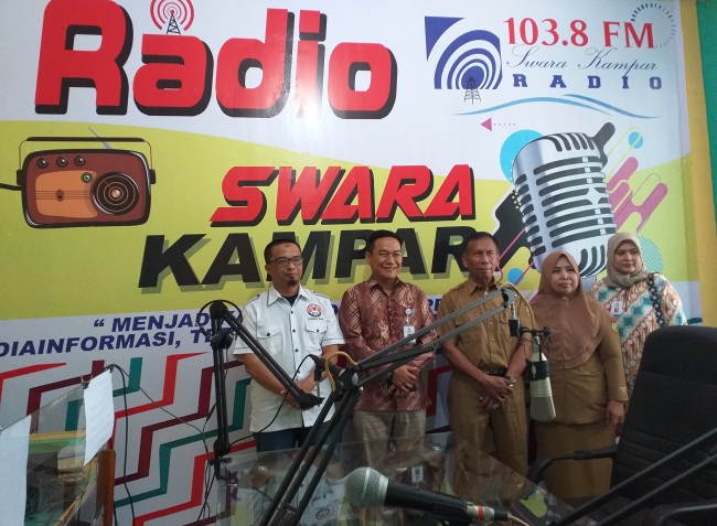KPID Riau Apresiasi Radio Swara Kampar