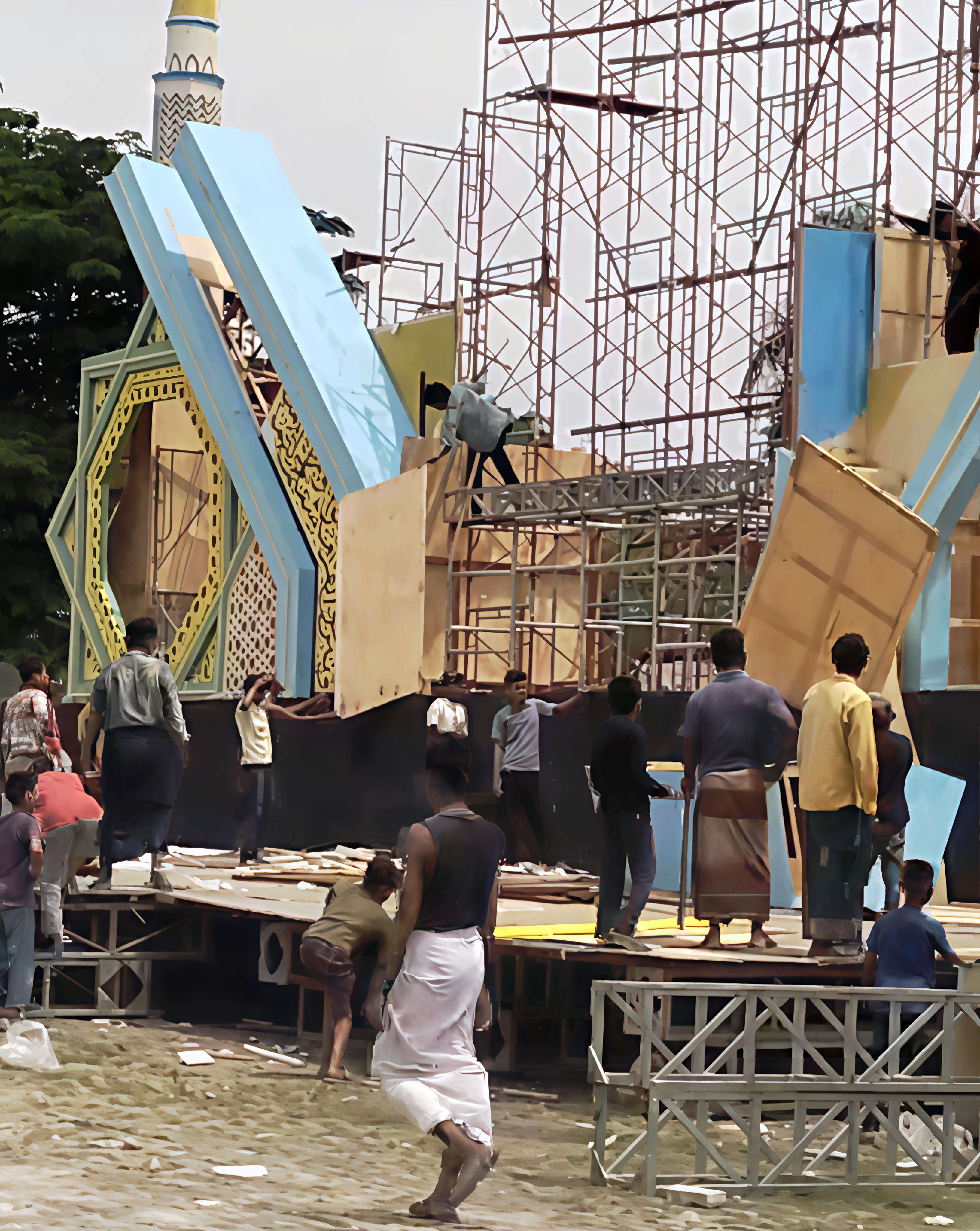 Material Astaka MTQ ke-57 Pekanbaru Diduga Dijarah Pengungsi Rohingya