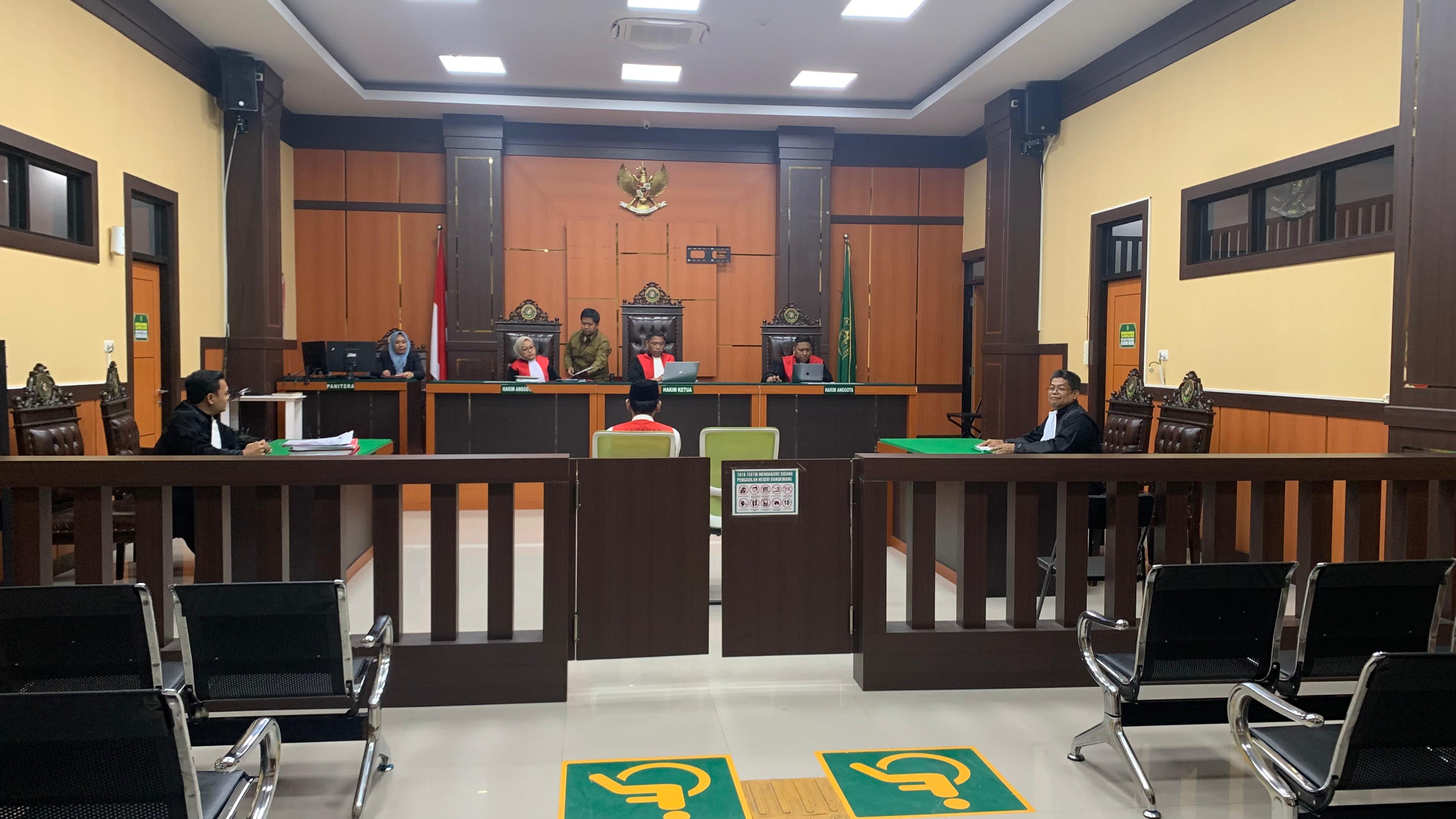 Terdakwa Pembunuh Guru di Kampar Divonis Seumur Hidup