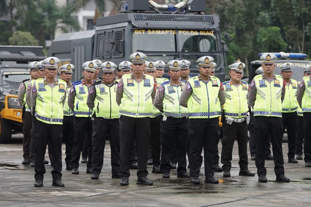 Polresta Pekanbaru Siapkan 912 Personel Gabungan Amankan Nataru