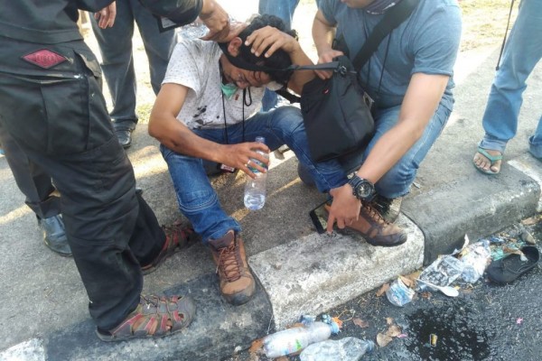 Wartawan Antara Ungkap Dikroyok Oknum Polisi Saat Liput Aksi Mahasiswa