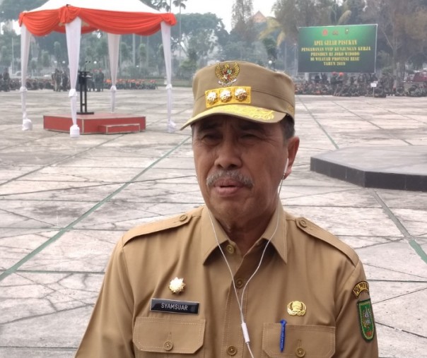 Gubernur Riau Tak Percaya Realisasi APBD 2019 Masih di Bawah 70 Persen