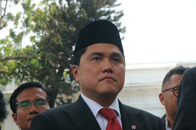 Erick Thohir Rombak Total Pejabat Eselon I Kementerian BUMN