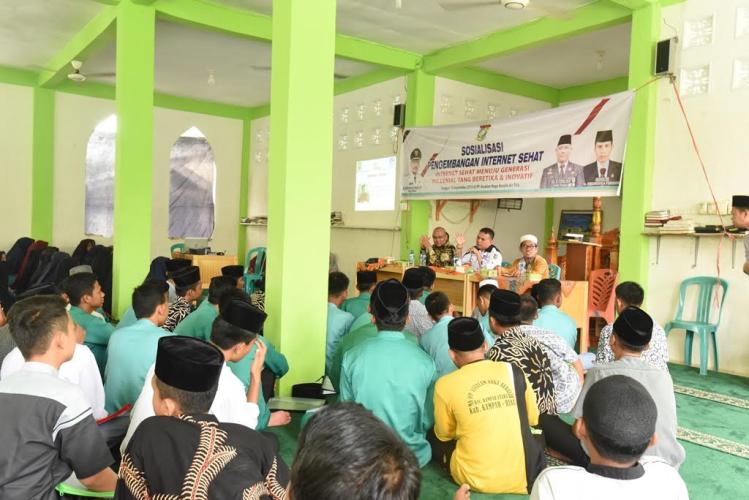 Diskominfo Kampar Gelar Sosialisasi Internet Sehat