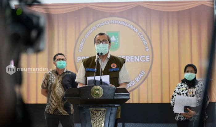 Kasus Positif Corona di Riau Bertambah 4 Orang, Total 7 Pasien