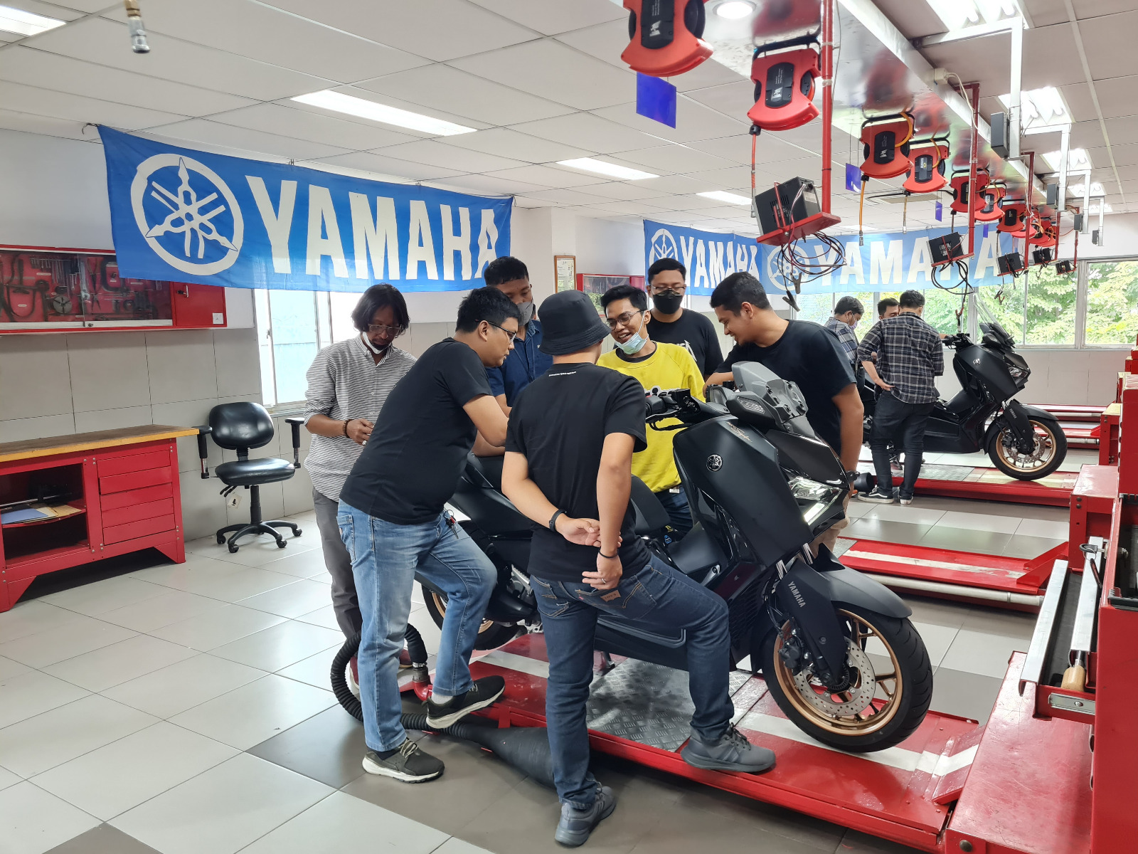 Yamaha Gelar Media Workshop Bedah Fitur dan Teknologi