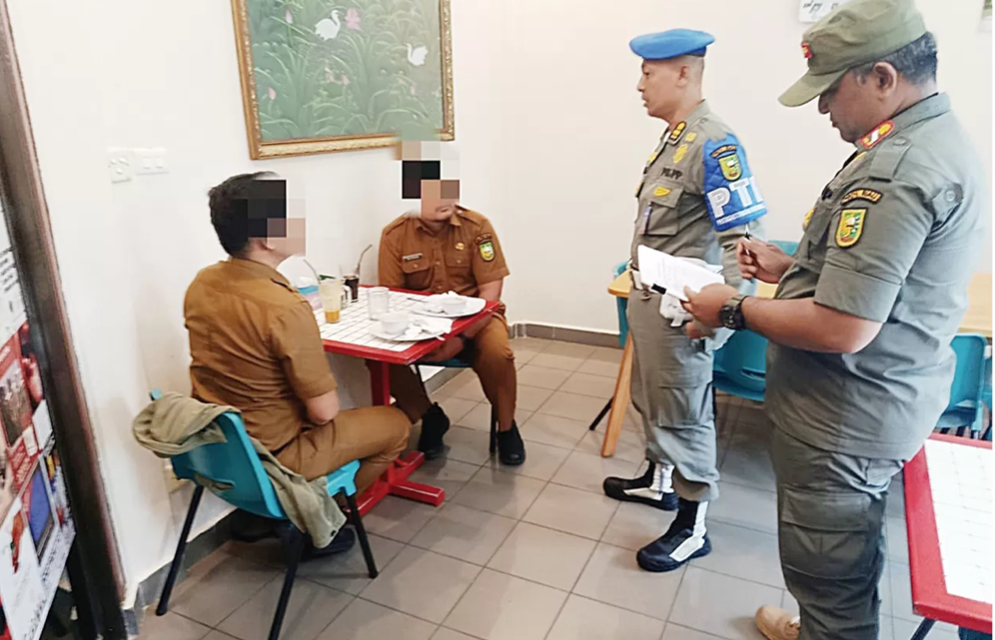 11 ASN Pemko Pekanbaru Terjaring Razia Kedai Kopi tak Terima Tunjangan