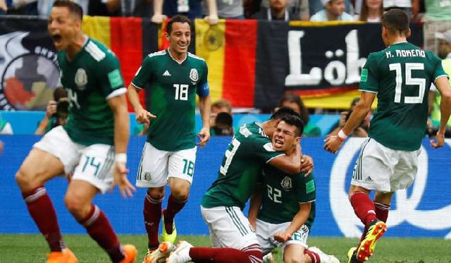 Mengejutkan, Meksiko Tumbangkan Jerman 1-0