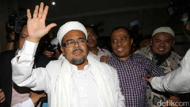 Rizieq Ditetapkan Tersangka