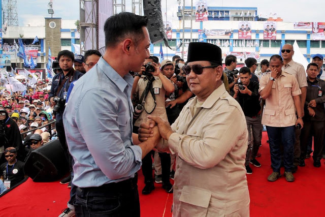 Ikut Kampanye di Solo, AHY: Mari Rapatkan Barisan Menangkan Prabowo-Sandi