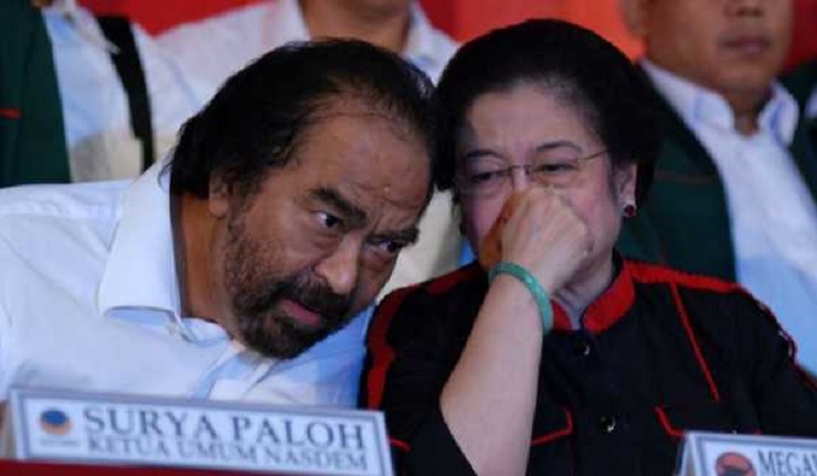 PDIP Bantah Ada Keretakan Antara Megawati dengan Surya Paloh
