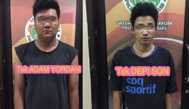 Polisi Ungkap Dua Jaringan Pengedar Sabu dan Ganja di Marpoyan Damai