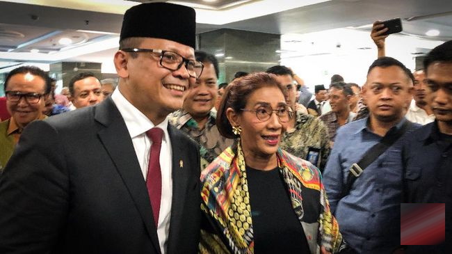 51 Kapal Asing Disita Tak Ditenggelamkan, Menteri Edhy Prabowo: Tanpa Gembar-gembor