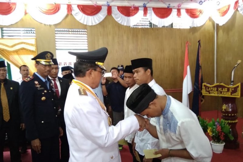 Remisi HUT RI, Hukuman 500 Napi Lapas Tembilahan Dikurangi, Tiga Langsung Bebas