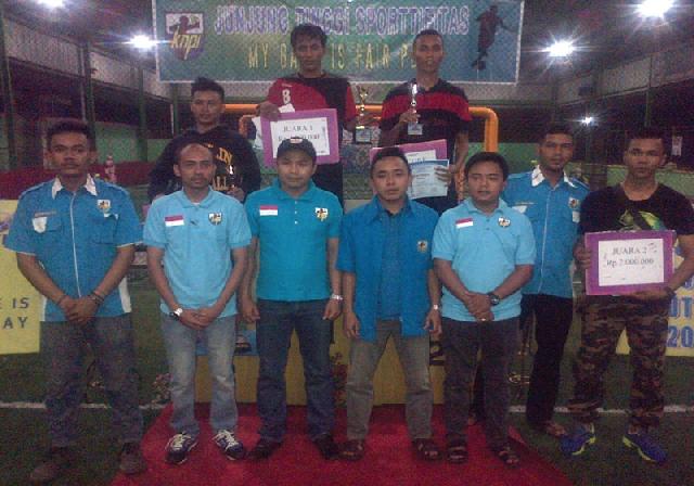Juara Futsal KNPI Tualang  Cup 2016