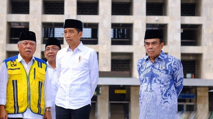 Jokowi Setuju Bikin Terowongan Penghubung Masjid Istiqlal-Gereja Katedral