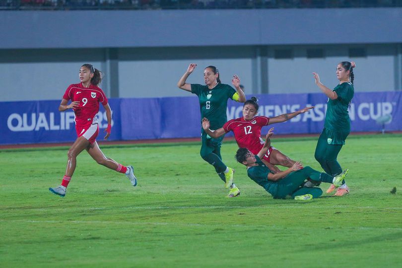 Kualifikasi Piala Asia Putri 2026: Timnas Indonesia Dikalahkan Pakistan