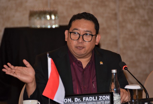 Di Sidang Darurat ke-5 Parlemen OKI, Fadli Zon Sarankan Ini untuk Perjuangan Palestina