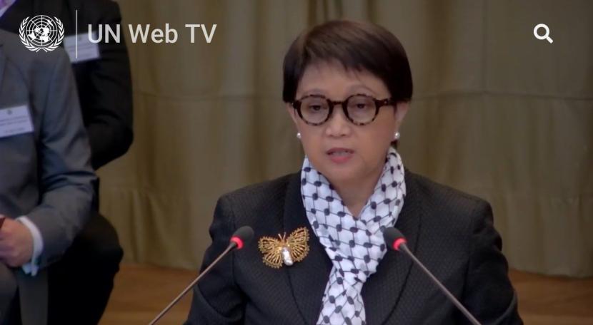 Menlu RI Retno Marsudi Tinggalkan Pertemuan G20