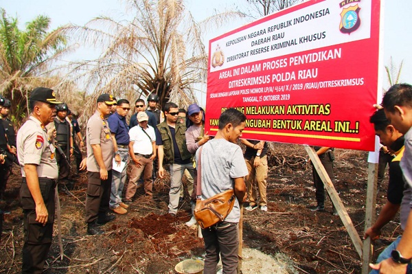 Kasus Kebakaran Lahan PT Tesso Indah di Inhu, Kejati Belum Terima SPDP dari Polda Riau